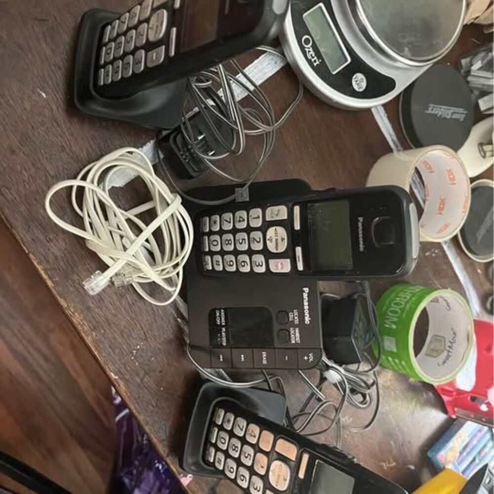 Panasonic Cordless Phone System with 3 Handsets